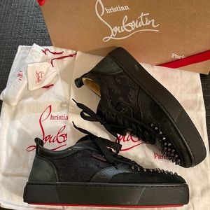 The shoes are near perfect .. The box has minimal damage from being in a closet